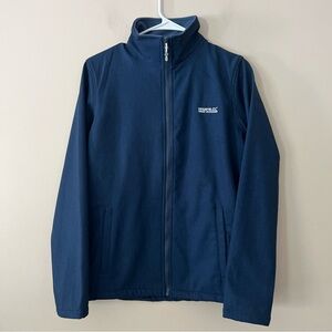 Regatta Great Outdoors Soft Shell Fleece Lined Jacket Blue Women’s Medium